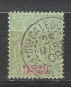 New Caledonia Scott-44 used nice CDS