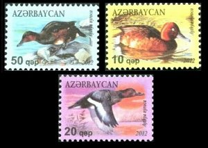 2012 Azerbaijan 946-948 Birds / Ducks