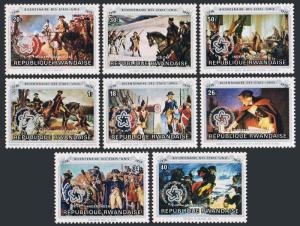 Rwanda 754-761,MNH.Michel 815-822. Independence Day 1976.American Bicentennial.