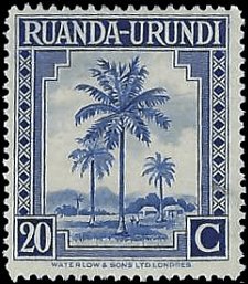 RUANDA-URUNDI   #71 MH (2)