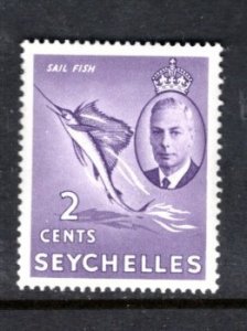 SEYCHELLES 157 KGVI & Sailfish