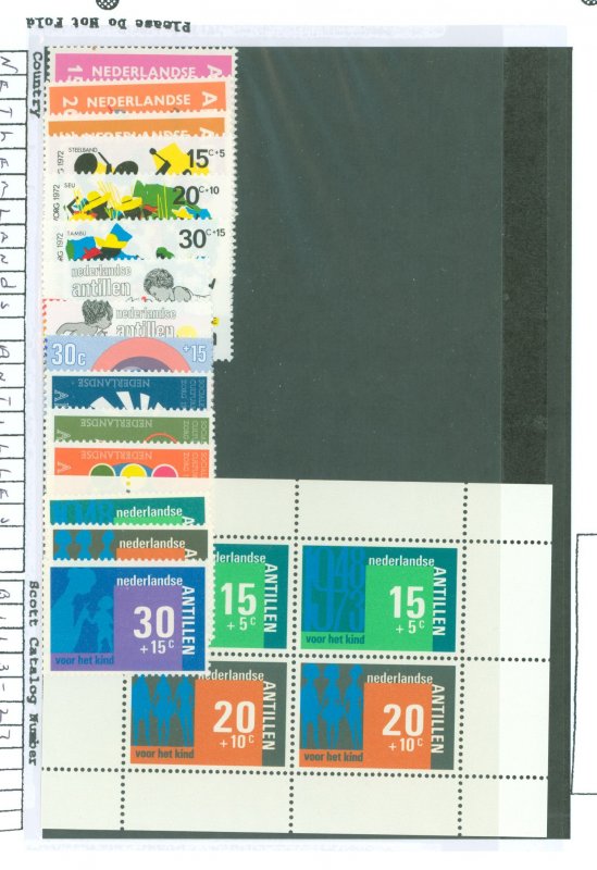 Netherlands Antilles (Curacao) #B113-B127  Single (Complete Set)