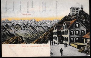 Switzerland 1906 Tourist Mail View Card Urnasch CDS to London. Clean Great View