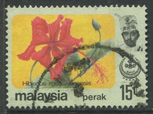 STAMP STATION PERTH Perak #157 Sultan Idris Shah Butterflies Used 1979