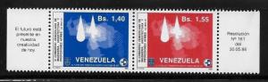 VENEZUELA 1986 CONGRESS OF ARCHITECTS MNH