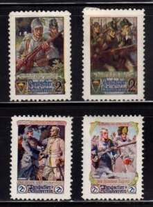 Austrian Charity Fundraising Stamps- German Schools Association, 2 h - MH