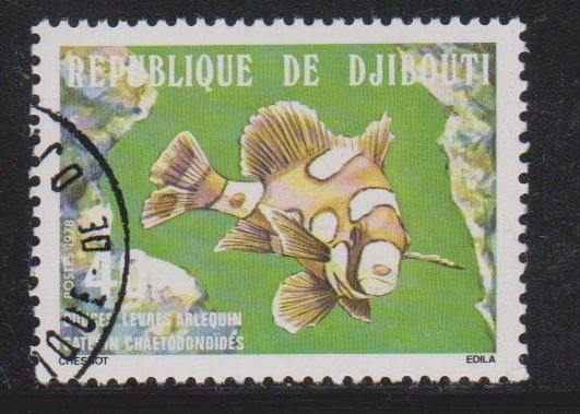 Djibouti Sc#484 Used