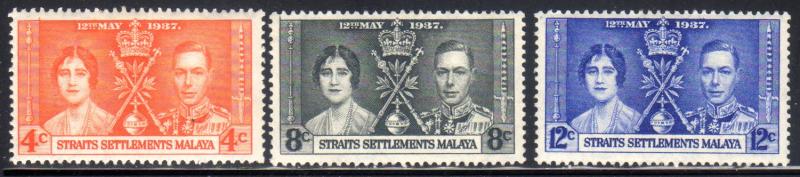 Straits Settlements 235-37 mh