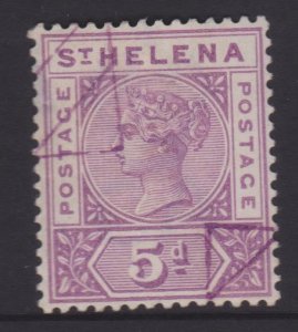 St Helena Sc#45 Used