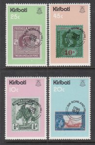 Kiribati 341-344 Stamp on Stamp MNH VF