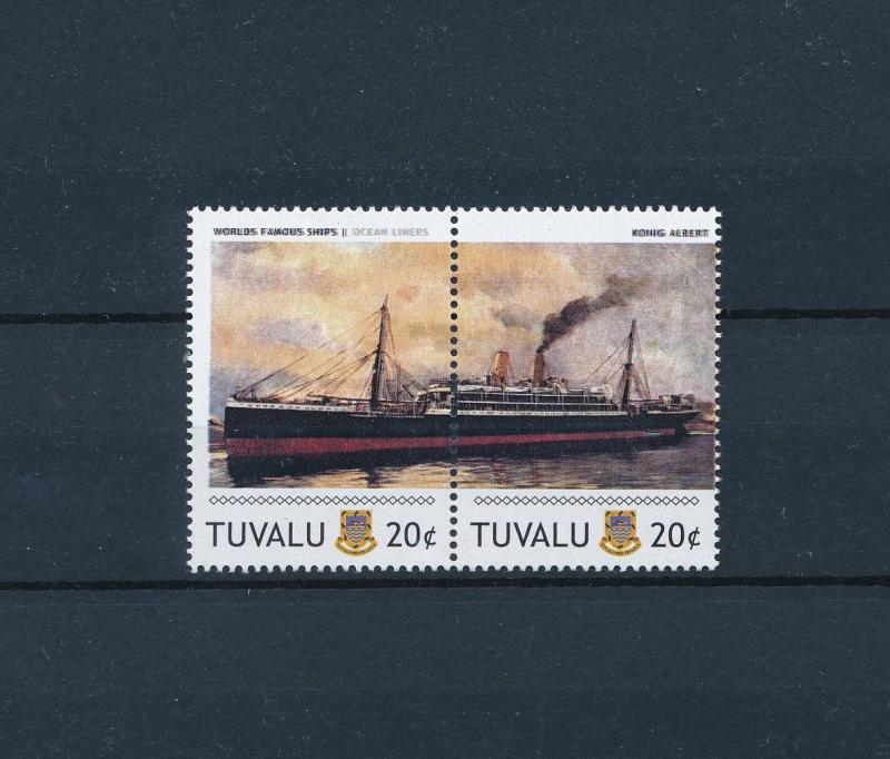 [81252] Tuvalu 2011 Ships Konig Albert Ocean Liners Norddeutscher Lloyd MNH