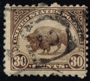 US #700 Bison; Used (0.25)