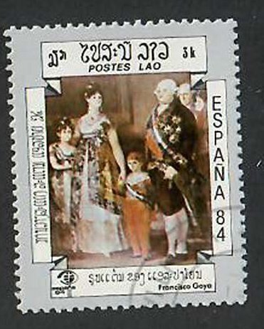 Laos; Scott 550; 1984;  Used