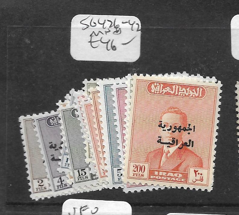 IRAQ (P1204B)  SC 426-442  MNH