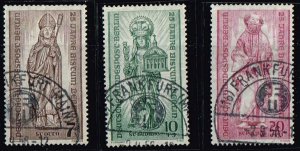 Germany 1955,Sc.#9NB14-6 used,  25 years Bistum Berlin