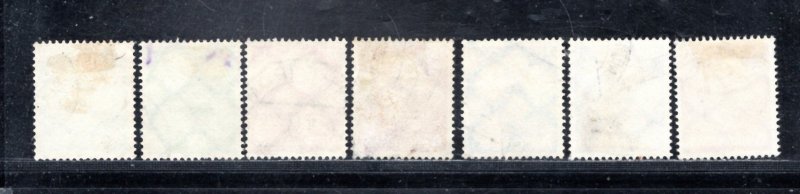 GERMANY SC# 391-97 VF/U