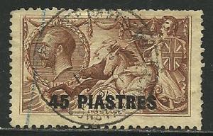 Great Britain, Turkish Empire # 62, Used. CV $ 52.50