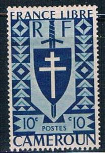 Cameroun 283 MLH Lorrarne Cross 1941 (C0187)+