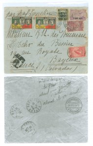 Brazil 351/C8/C18/C20/C28 1932 Cover carried on the March 1932 Graf Zeppelin (LZ127) return flight from Brazil to Frierichshaven