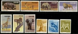SOUTH WEST AFRICA Sc#447-56, 457-66 1980 Wild Animals Set Mint NH