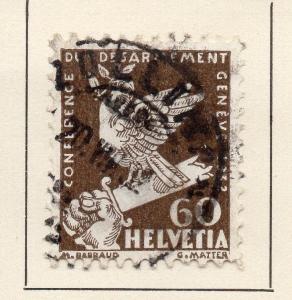 Switzerland Helvetia 1932 Issue Fine Used 60k. 142034