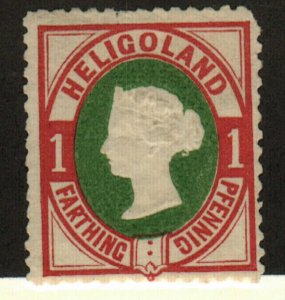 Heligoland #14 MNG Hamburg Printing