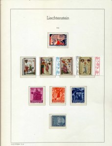 Liechtenstein 1959/64 MNH Europa Arms Art (60+Items) Seq222