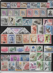 San Marino - Lot of 53  (MH) assorted stamps