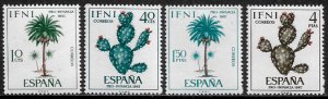 Ifni #141-4 MNH Set - Coconut Palms - Cactus