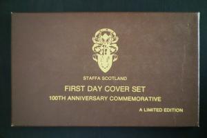 Scotland Limited Edition Staffa Bicycle  FDC Set with COA Lot of 12