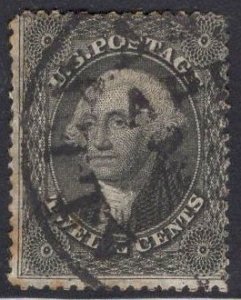 US Stamp #36 12c Washington USED SCV $300