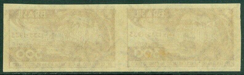 EDW1949SELL : BRAZIL 1935 Scott #412 Imperf pair. Very Fine, Mint Never Hinged.