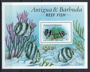 Antigua 1139A MNH 1988 Reef Fish