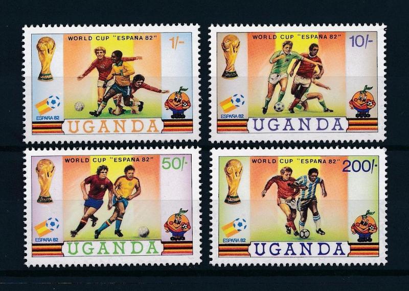 [59465] Uganda 1981 World Cup Soccer Football Spain MNH