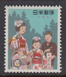 Japan 772 mnh
