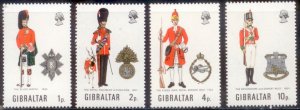 Gibraltar 1971 SC# 276-9 MNH-OG E28