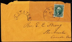 U.S.  33 Used VF++ With Canada Cover (32524)