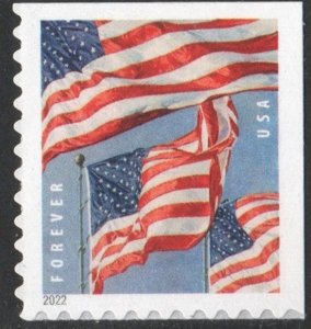 SC#5659 (Forever) U.S. Flags Booklet Single: APU (2022) SA