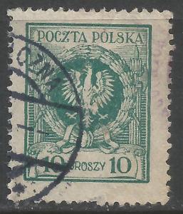 POLAND 219 VFU Z179-1