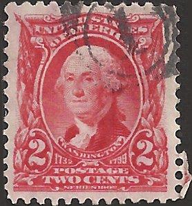 # 301 Carmine Used George Washington
