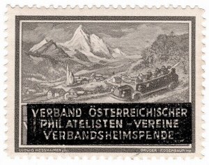 (I.B) Austria Cinderella : WIPA Philatelic Exhibition (VOP overprint)