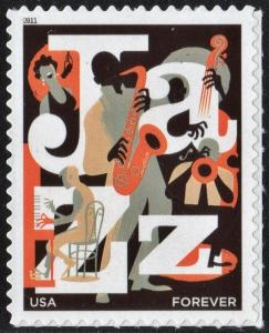 SC#4503 (44¢) Jazz Single (2011) SA