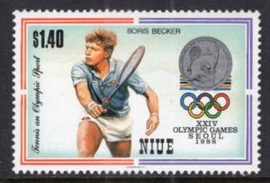 Niue 543 Olympics Tennis MNH VF