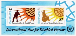 Bahamas 1981 International Year for Disabled Persons, Miniature Sheet [Mint]