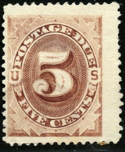 US Scott J4  Postage Due Unused No Gum Small Thin