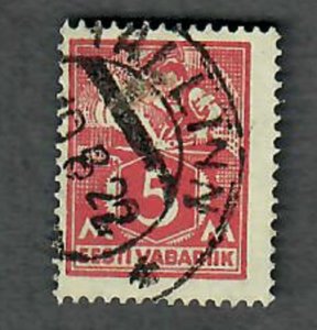 Estonia #70 used single