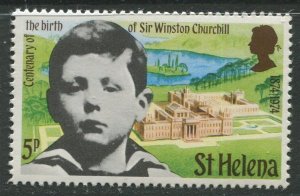 STAMP STATION PERTH St Helena #285 Churchill 1974 MNH