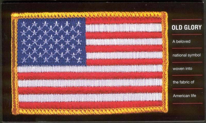 SC#BK294 37¢ Old Glory Prestige Booklet (2003) Self Adhesive