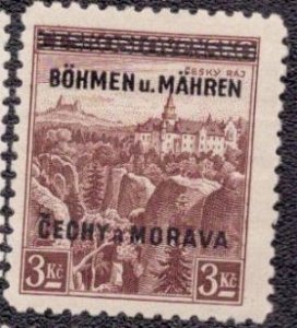 Bohemia and Moravia 16 1939 MH