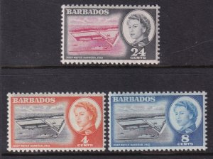 Barbados 251-253 MNH VF